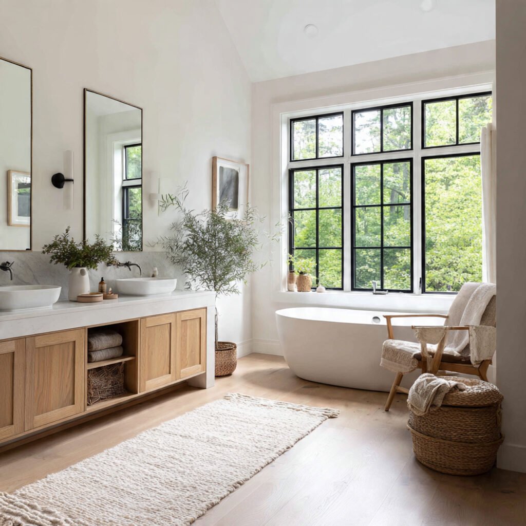 Bright and airy bathroom ideas