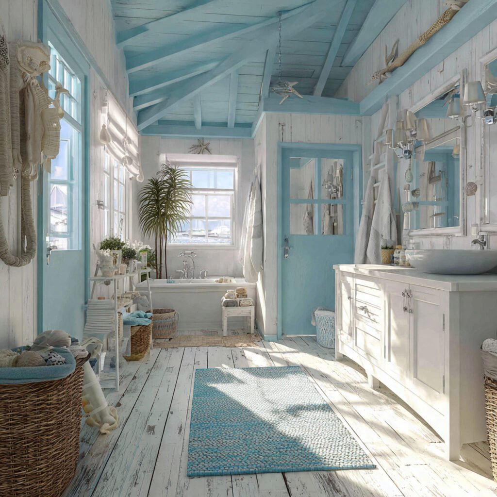 Rustic wooden bathroom ideas