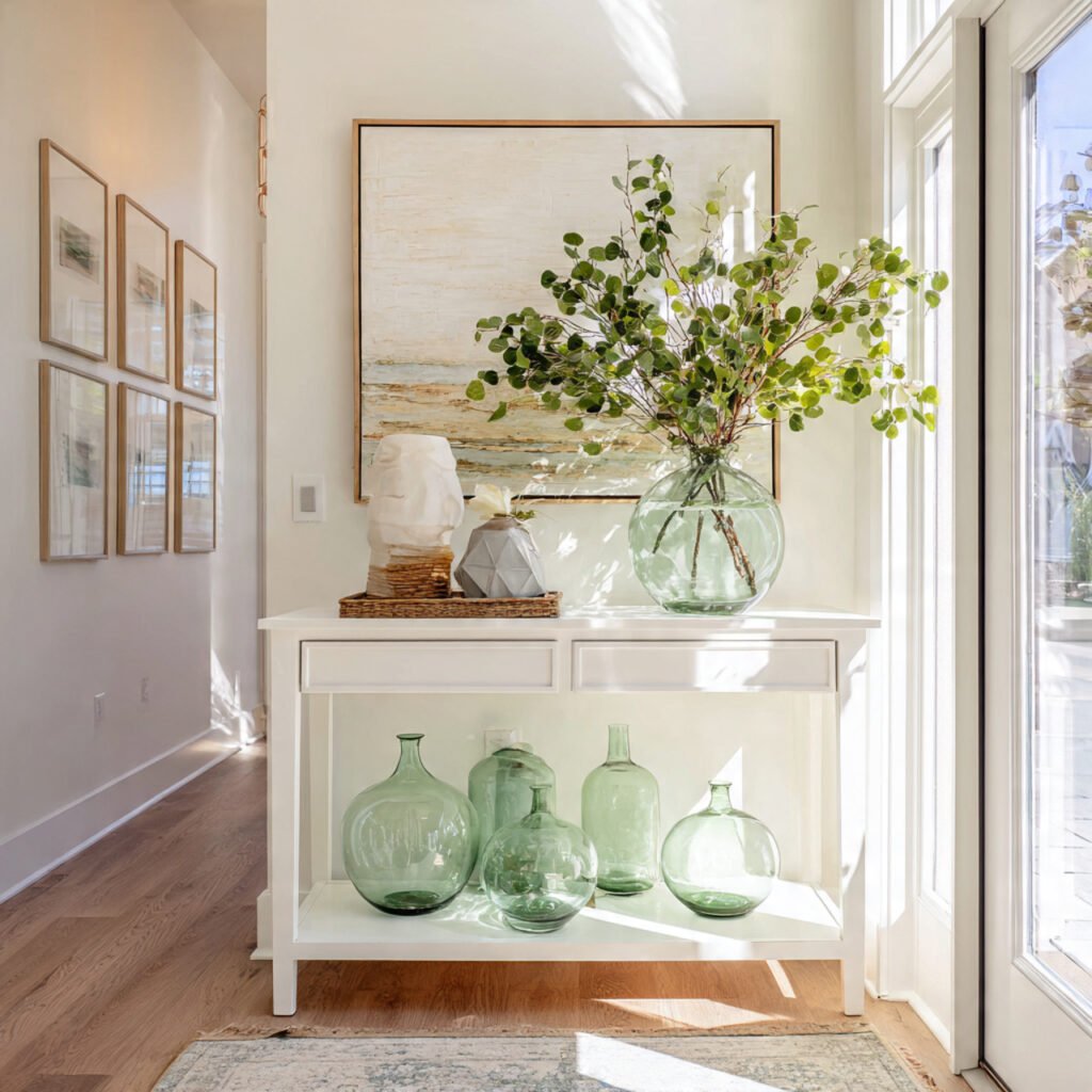 27 Stunning Entryway Table Ideas for Modern and Cozy Homes 19 White Console Decor Ideas