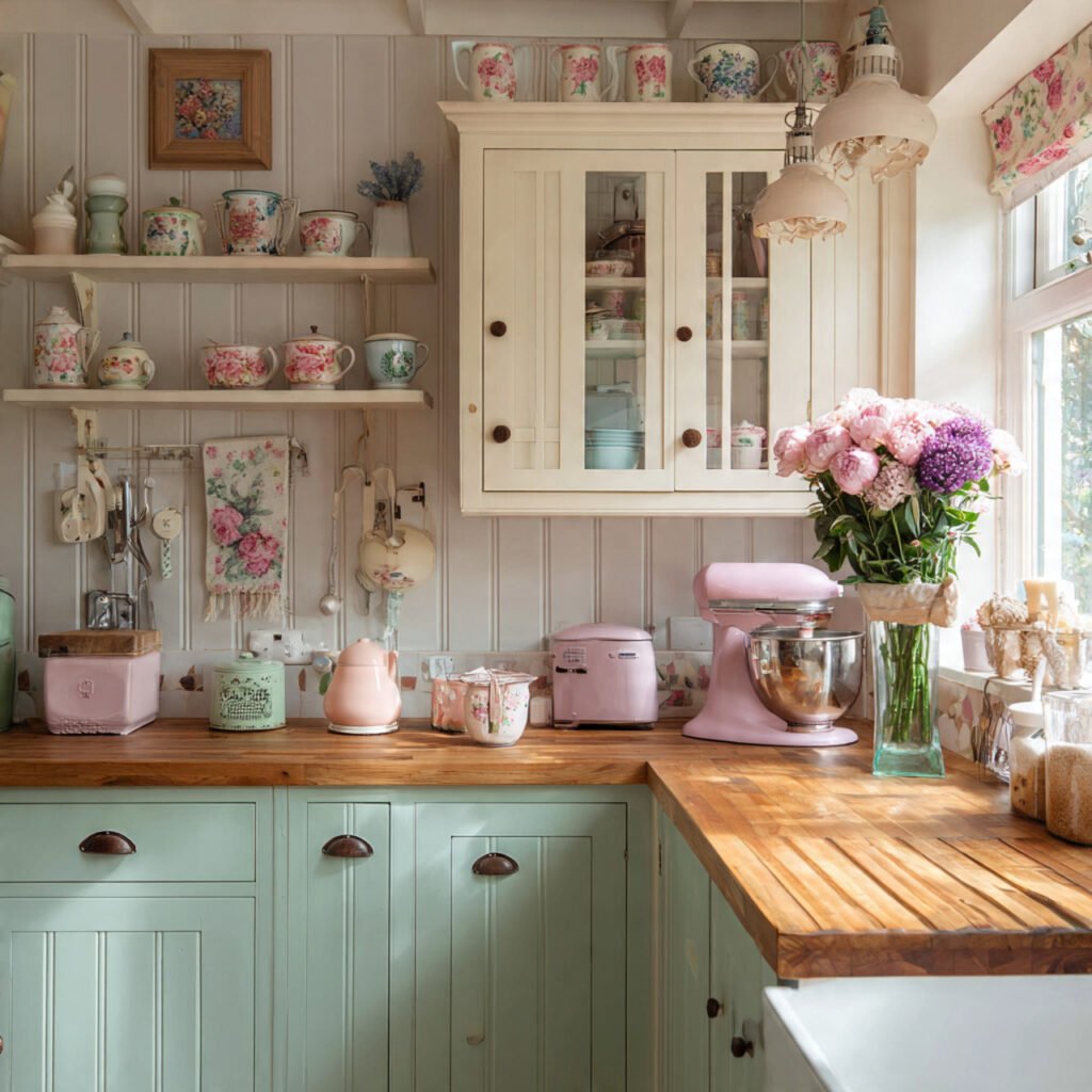 Cottage Style Cabinet Makeover Ideas