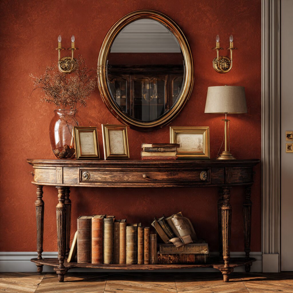 27 Stunning Entryway Table Ideas for Modern and Cozy Homes 10 Vintage Foyer Styling Ideas