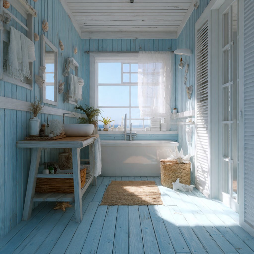 Coastal Inspired Bathroom Ideas