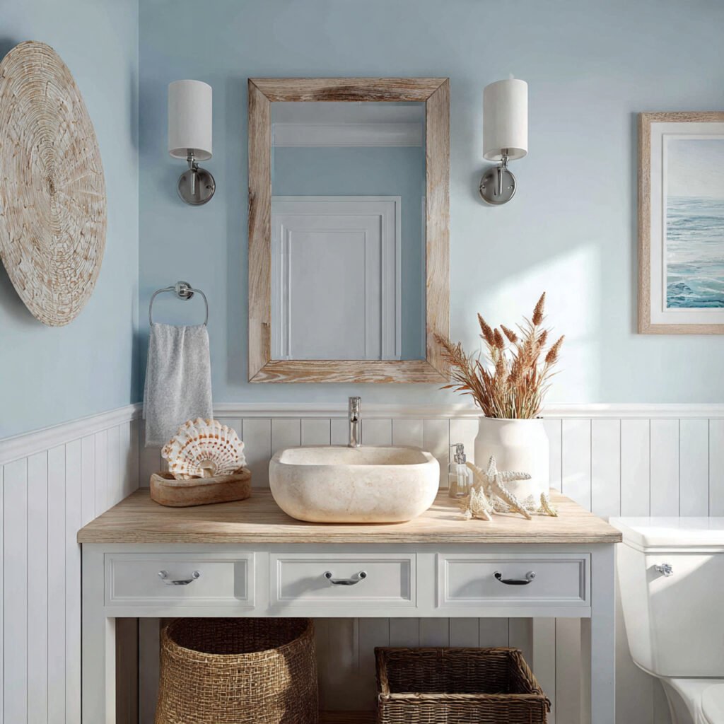 27 Stunning Bathroom Design Ideas to Transform Your Space 24 Coastal Style Bathroom