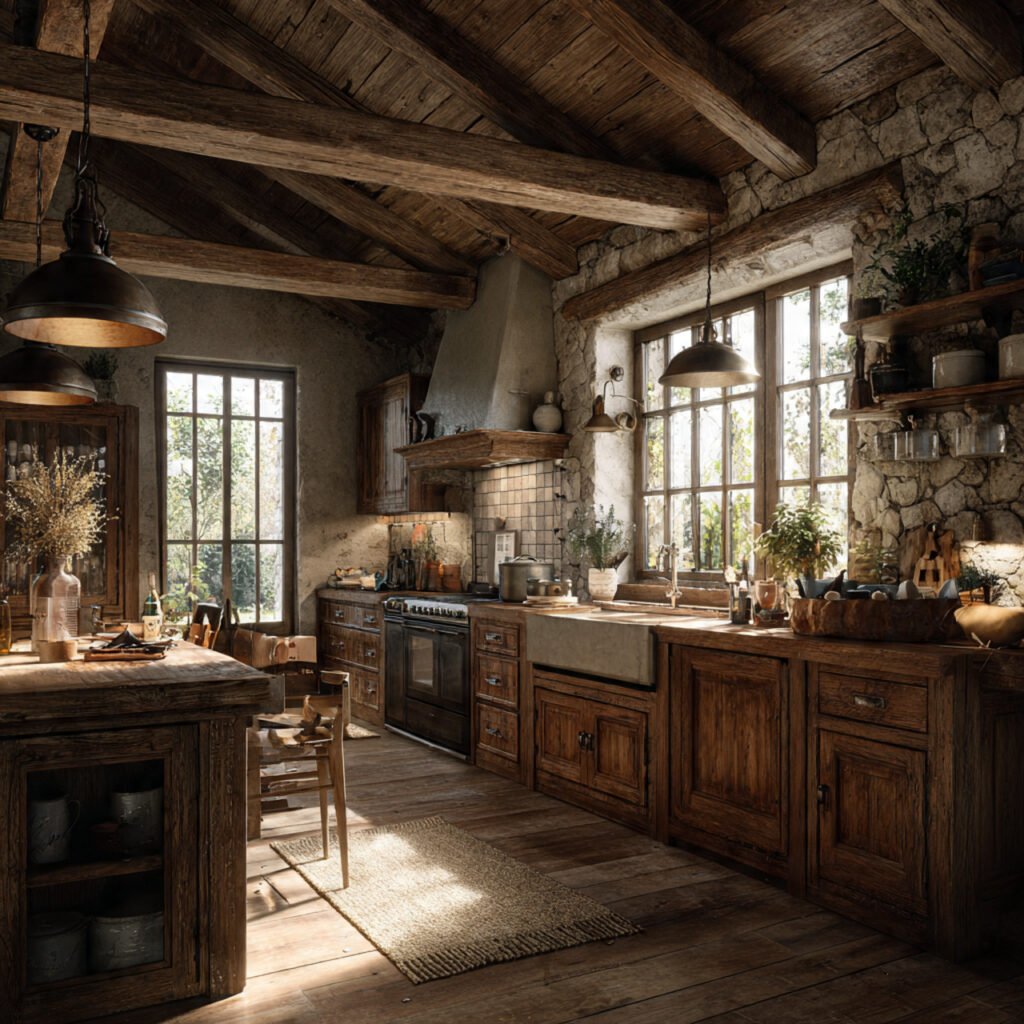 Cozy Rustic Kitchen Ideas