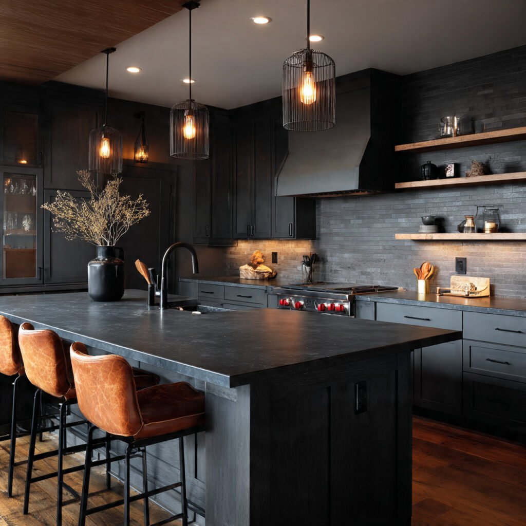Dark tone kitchen ideas