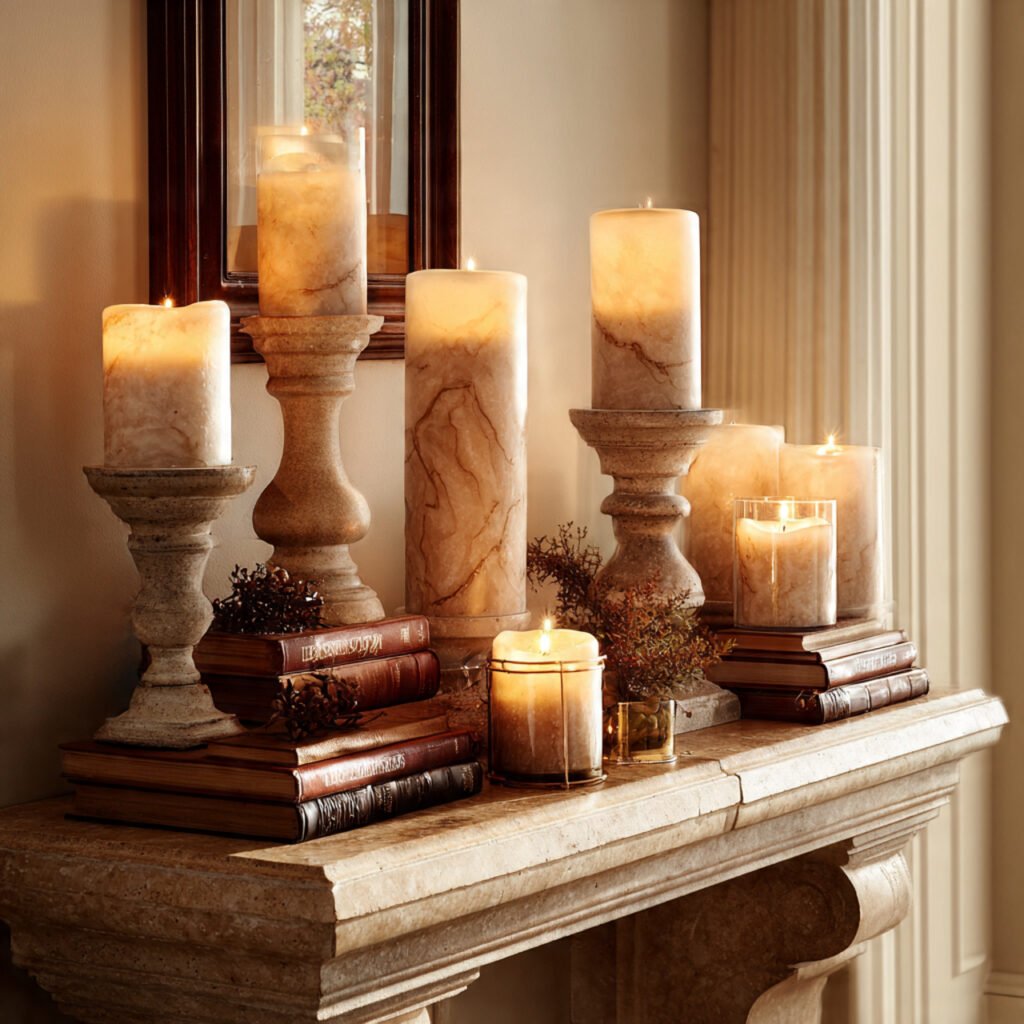 27 Stunning Entryway Table Ideas for Modern and Cozy Homes 23 Candle Display Console Ideas