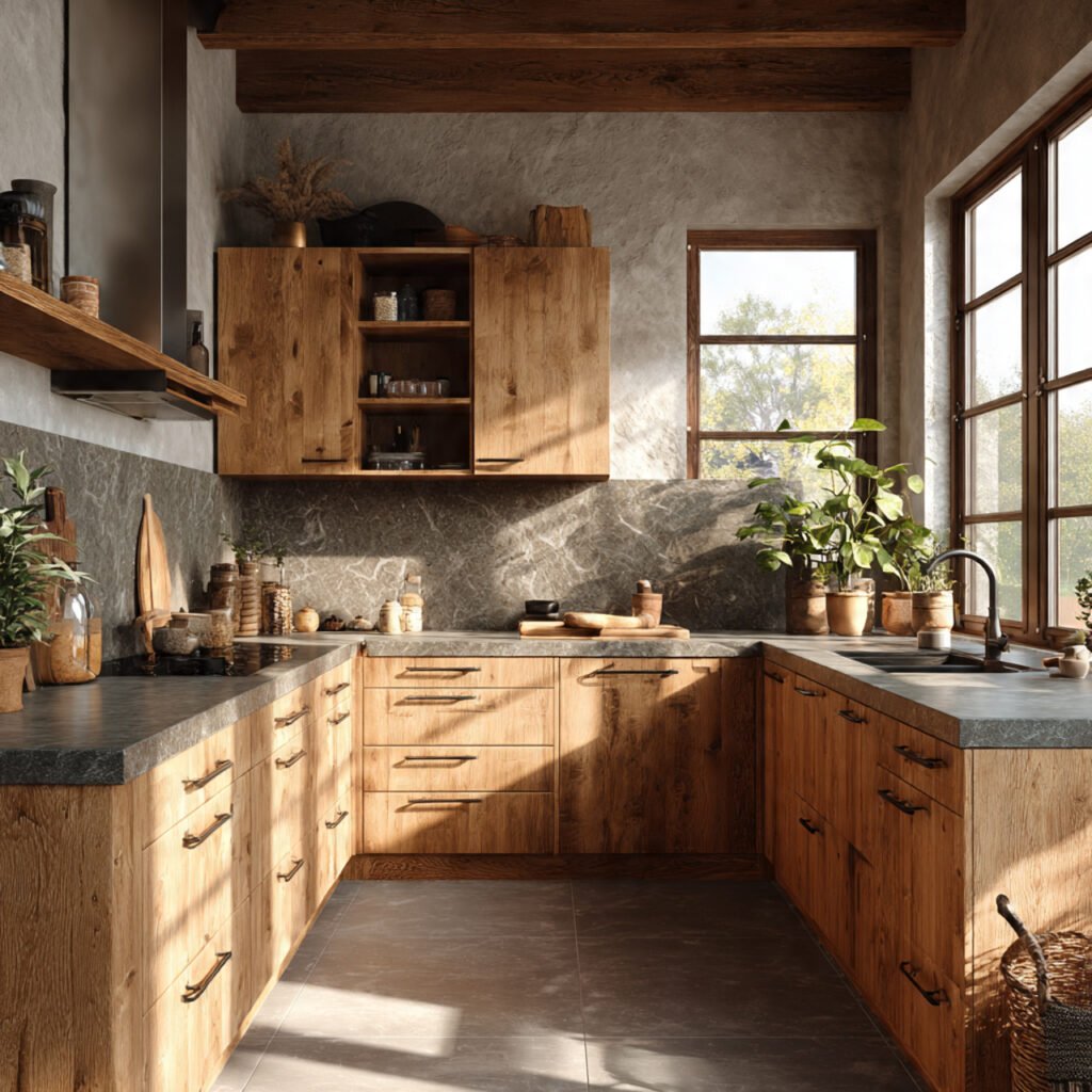 Natural Wood Kitchen Ideas