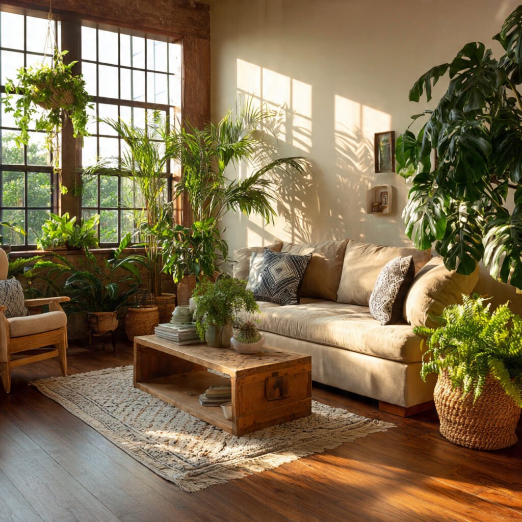Indoor plant decor ideas