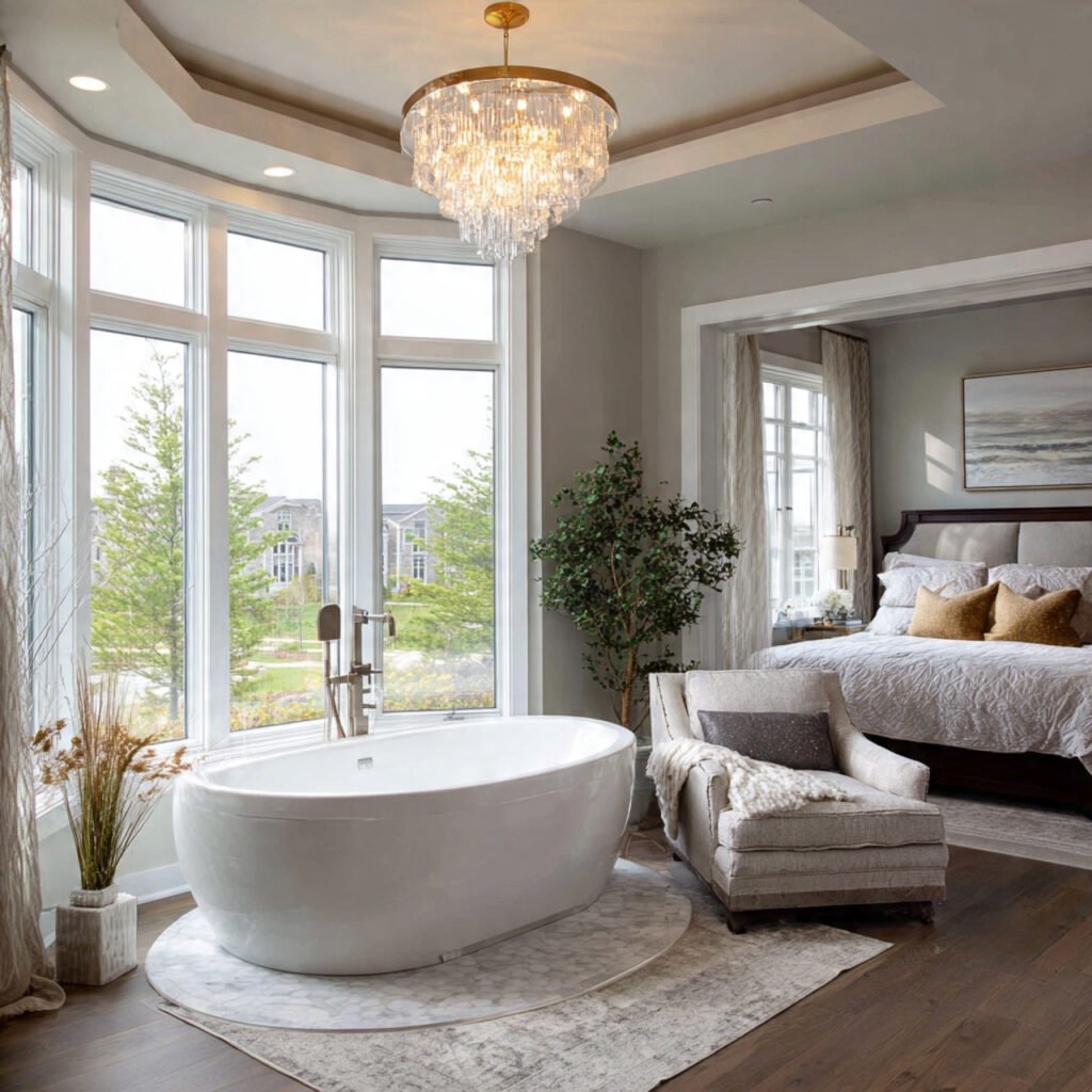 27 Stunning Bathroom Design Ideas to Transform Your Space 20 Open Concept Bathroom Layout