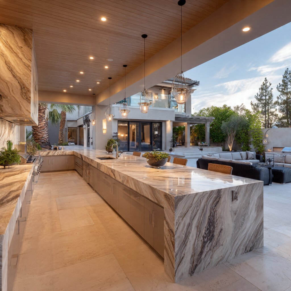 Luxury outdoor kitchen ideas