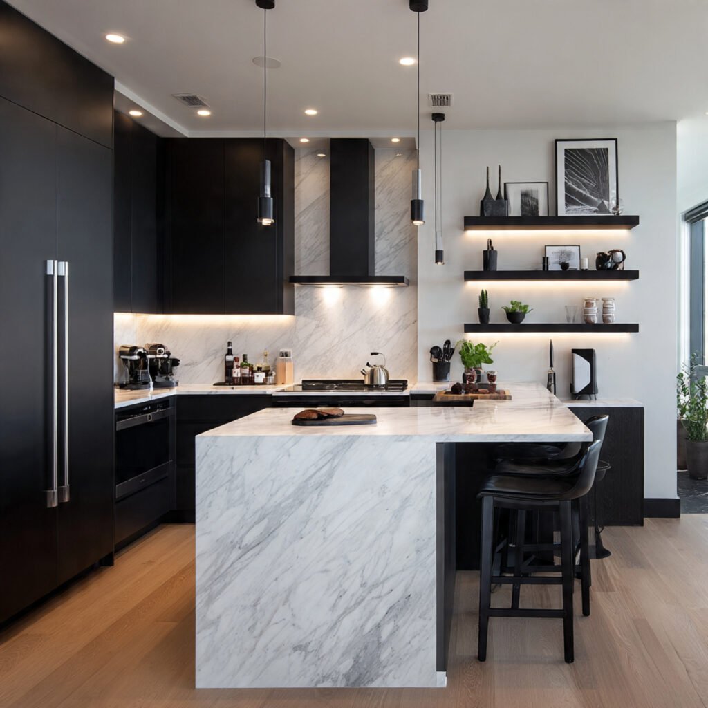 Black and White Kitchen Ideas