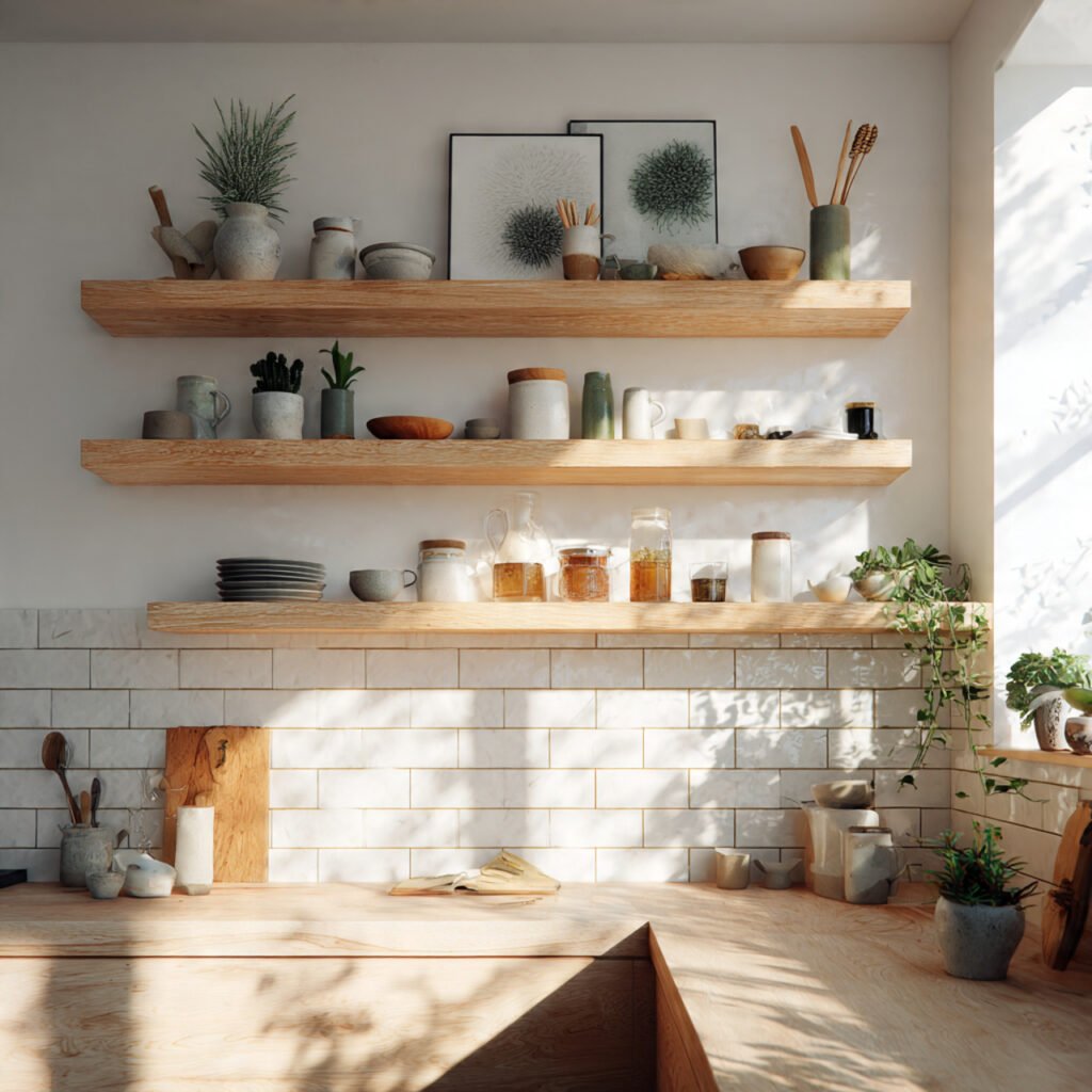 Open Shelf Kitchen Ideas