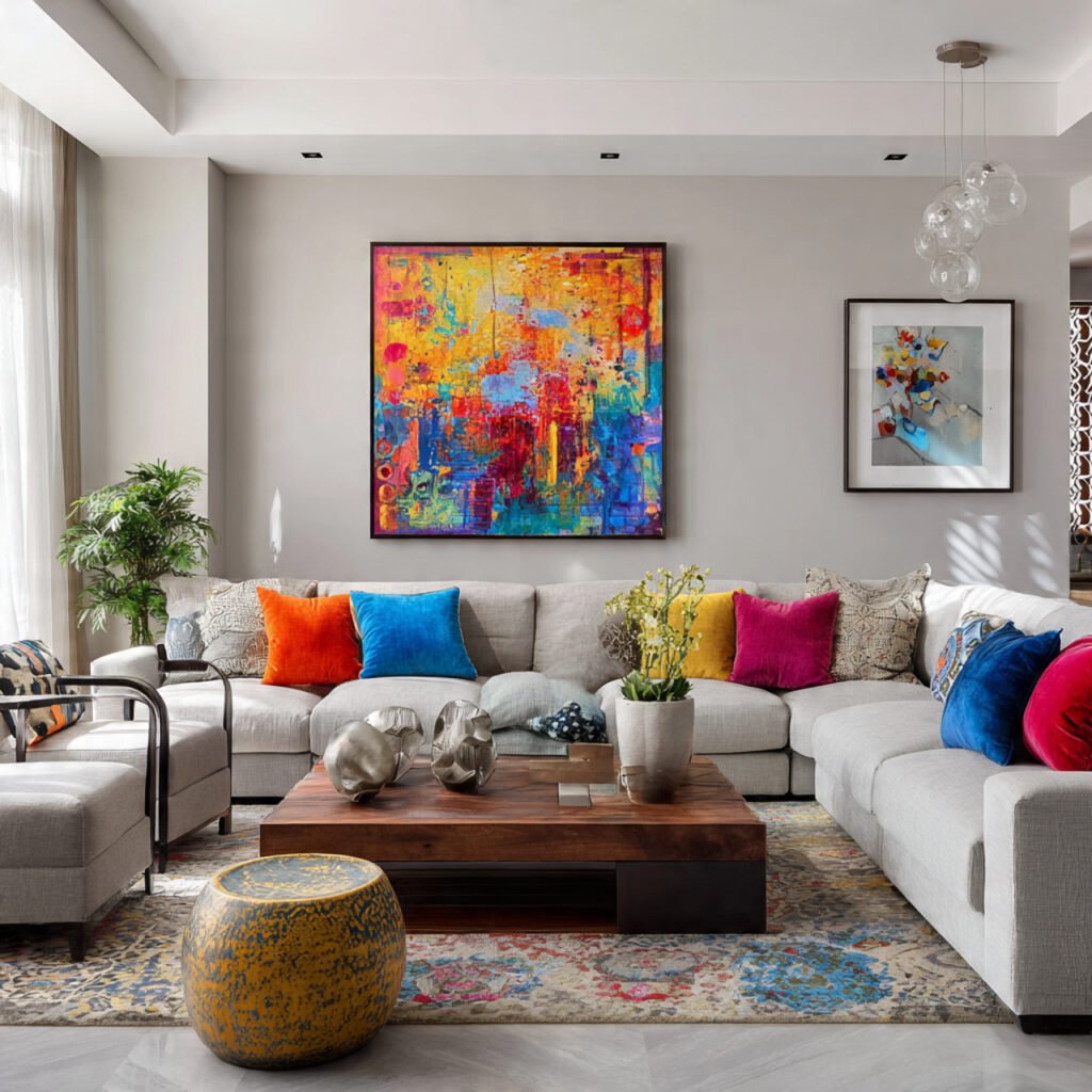 Colorful accent ideas