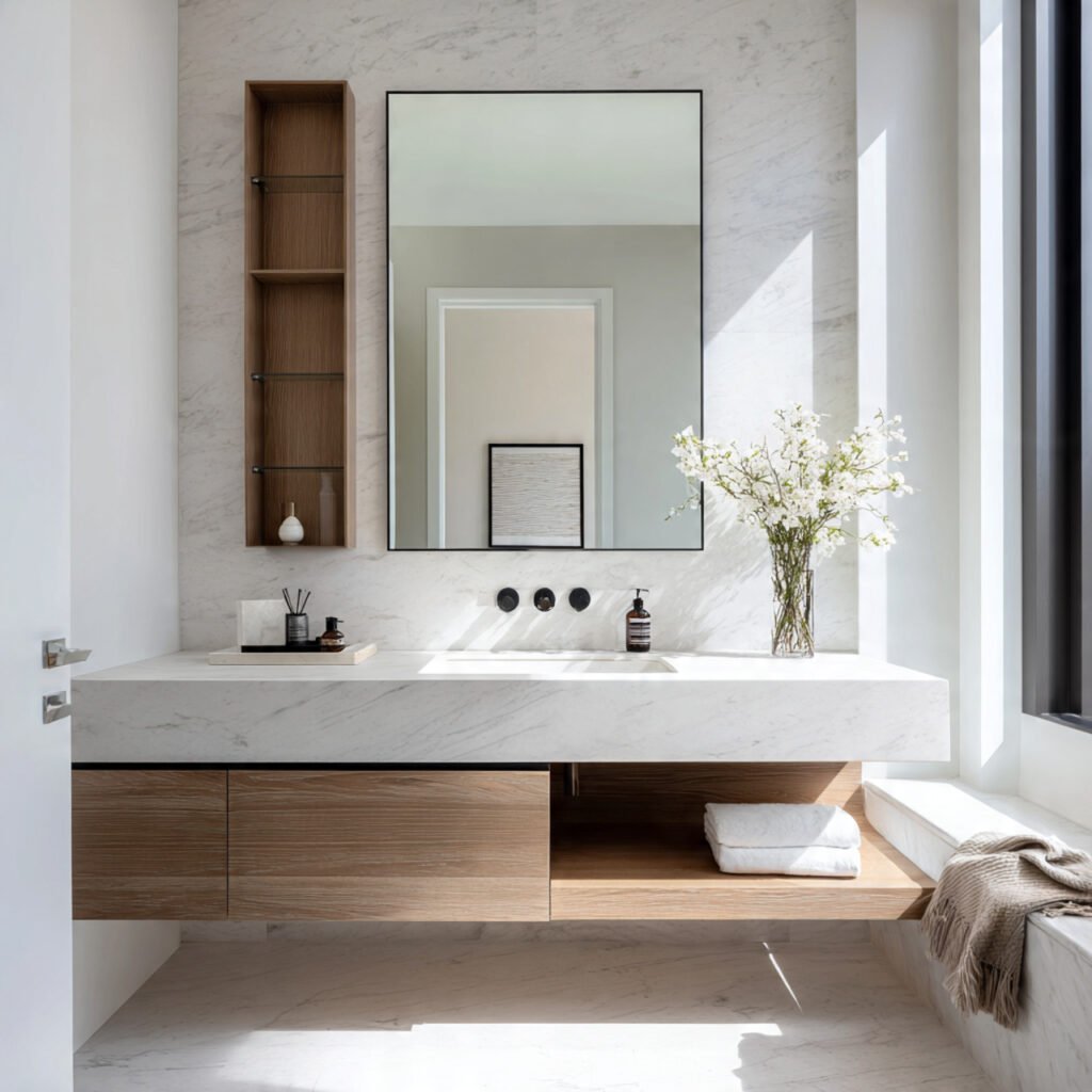 27 Stunning Bathroom Design Ideas to Transform Your Space 2 Modern Minimalist Bathroom