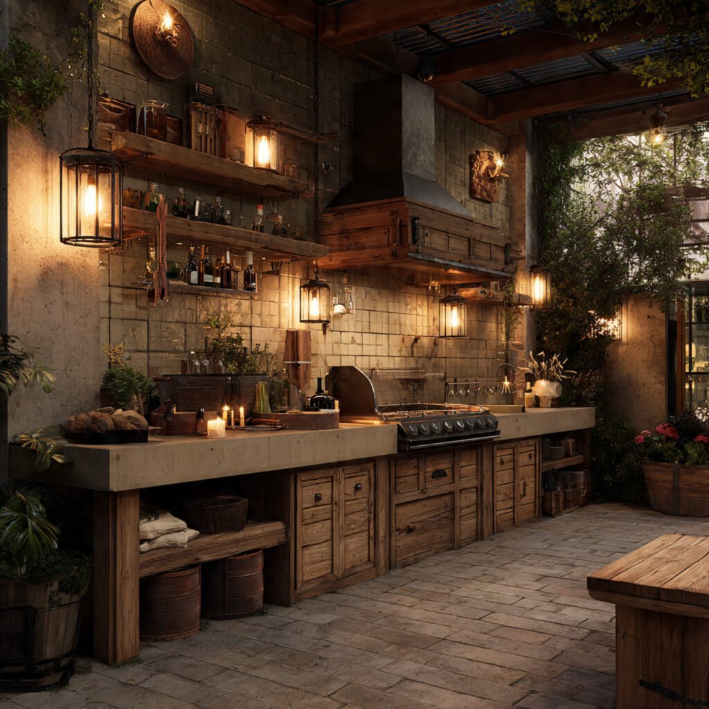 Modern open-air kitchen ideas