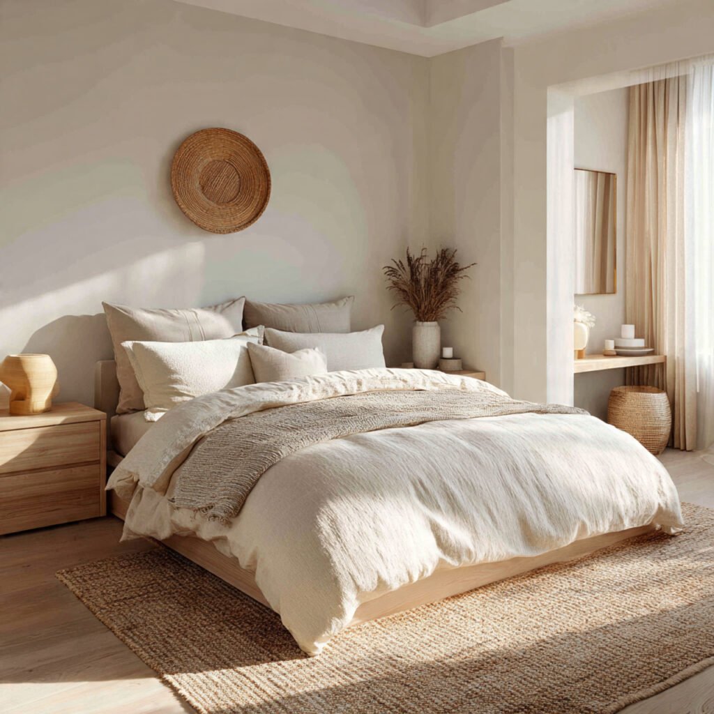 Neutral Summer Bedroom Ideas