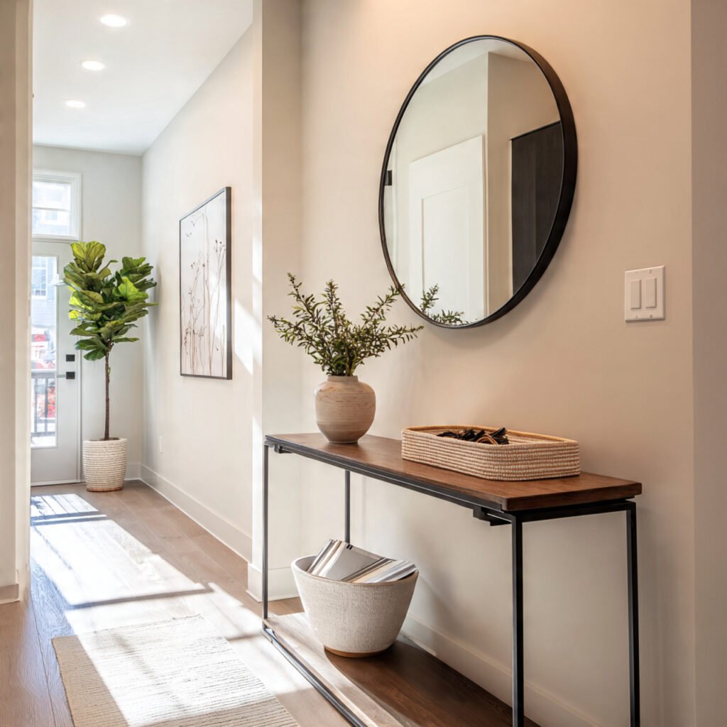 27 Stunning Entryway Table Ideas for Modern and Cozy Homes 4 Small Foyer entryway table Styling Ideas