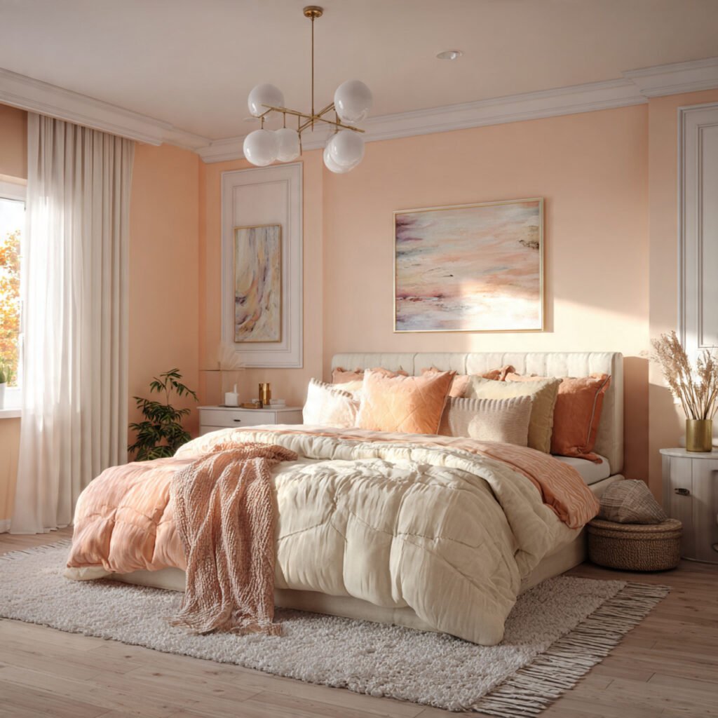 Peach and Cream Combination