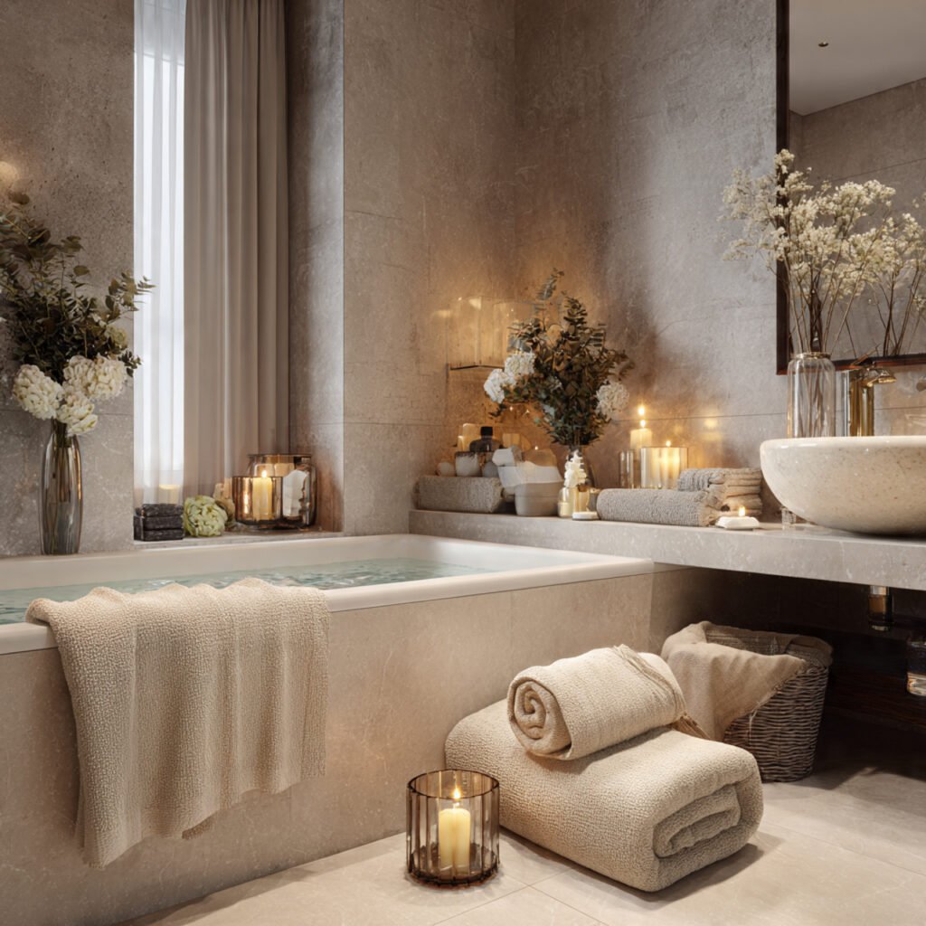 Spa Like Summer Bathroom Ideas