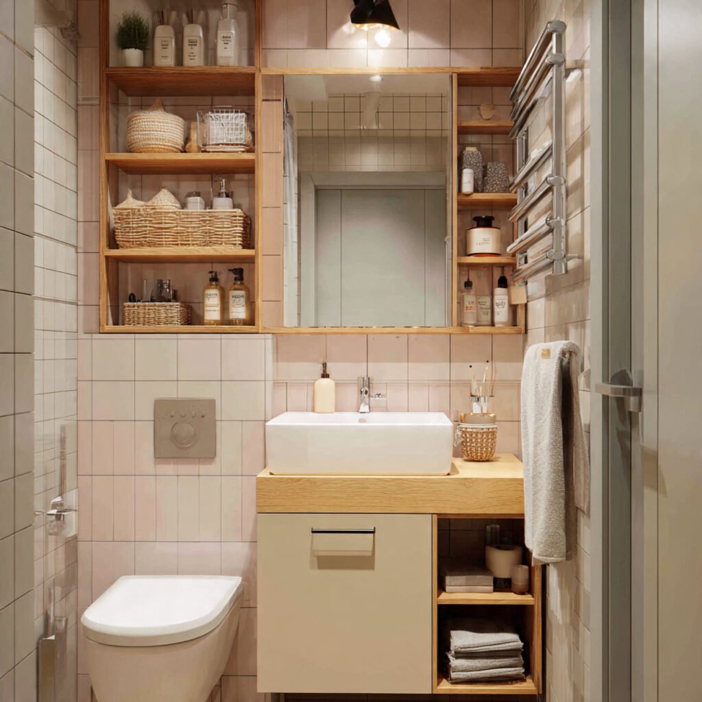 27 Stunning Bathroom Design Ideas to Transform Your Space 23 Compact Apartment Bathroom