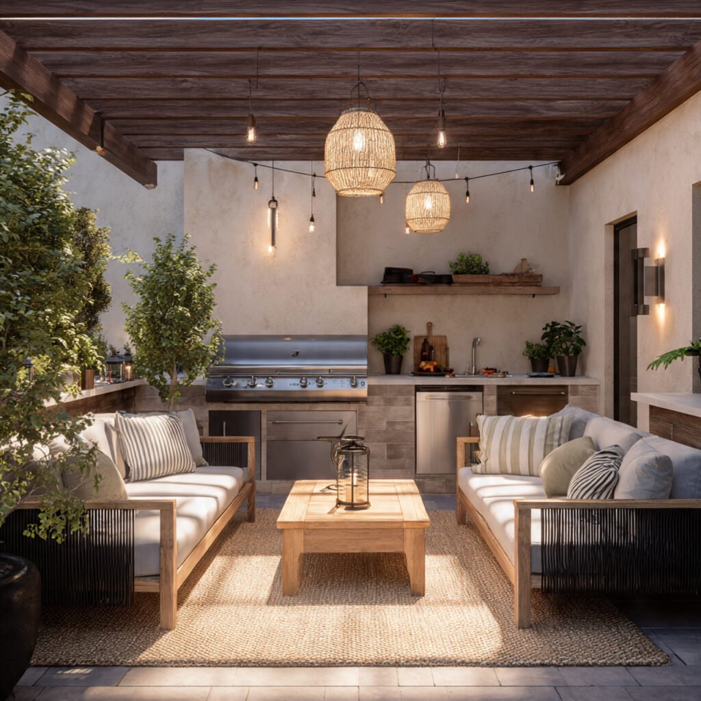 Outdoor patio cooking ideas