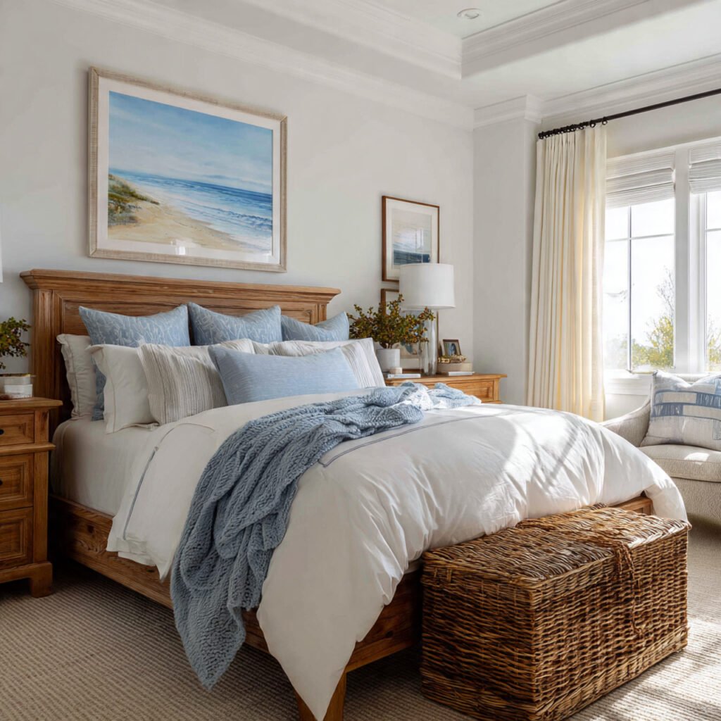 Coastal Grandmother Bedroom Ideas