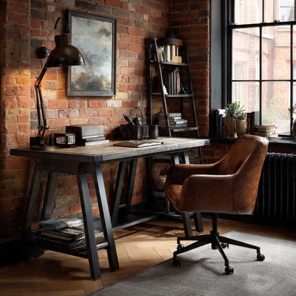 Industrial Style Workspace Design Ideas