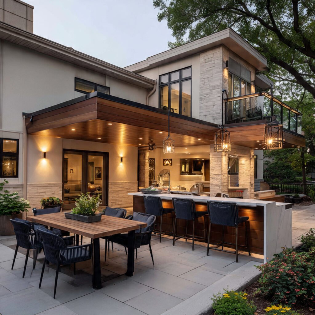 Entertainment-focused kitchen ideas