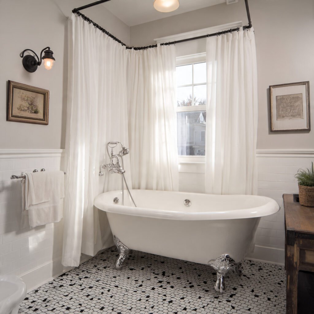 22 Stunning Bathroom Remodel Ideas for Every Style and Every Budget 19 Bathroom Remodel With Clawfoot Tub Ideas