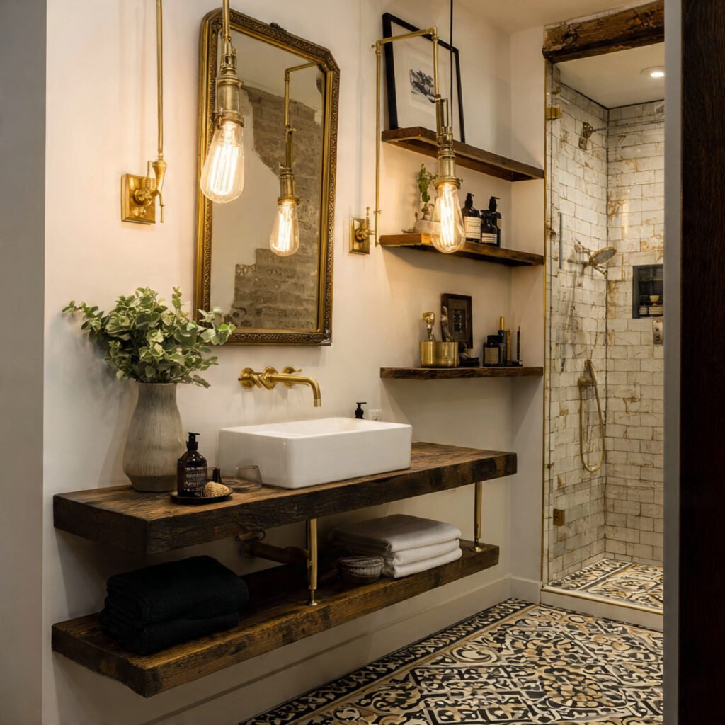 22 Stunning Bathroom Remodel Ideas for Every Style and Every Budget 22 Bathroom Remodel With Vintage Elements Ideas
