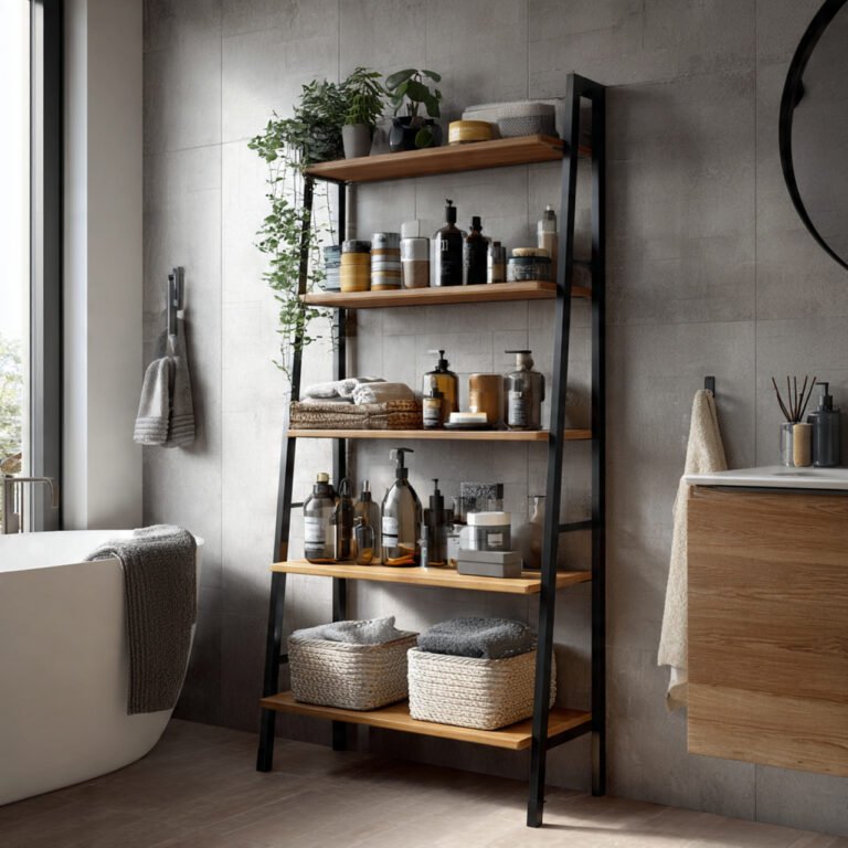 21 Bathroom Shelving Ideas That Instantly Make Your Bathroom Look Organized 31 bathroom shelving