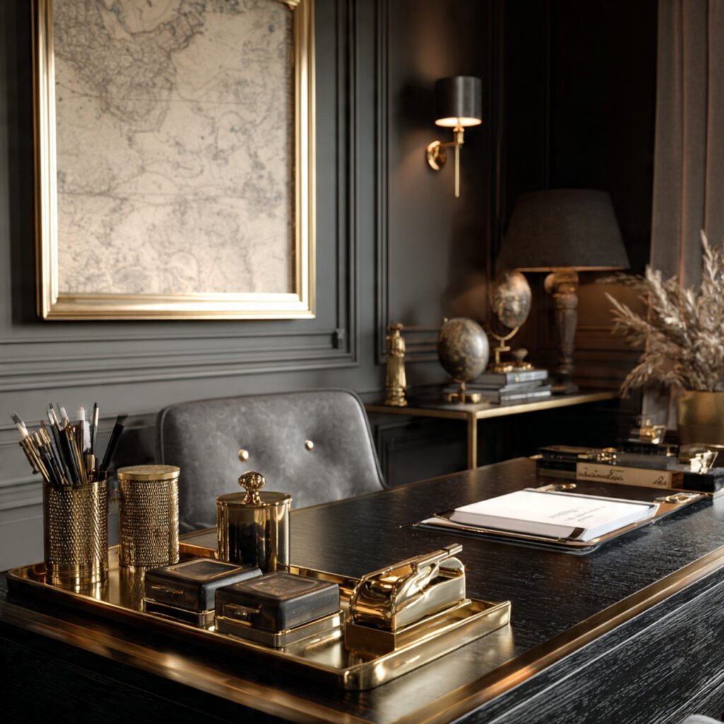 20 Home Office Black Desk Ideas for Every Style and Every Space 14 Small Home Office Black Desk Ideas