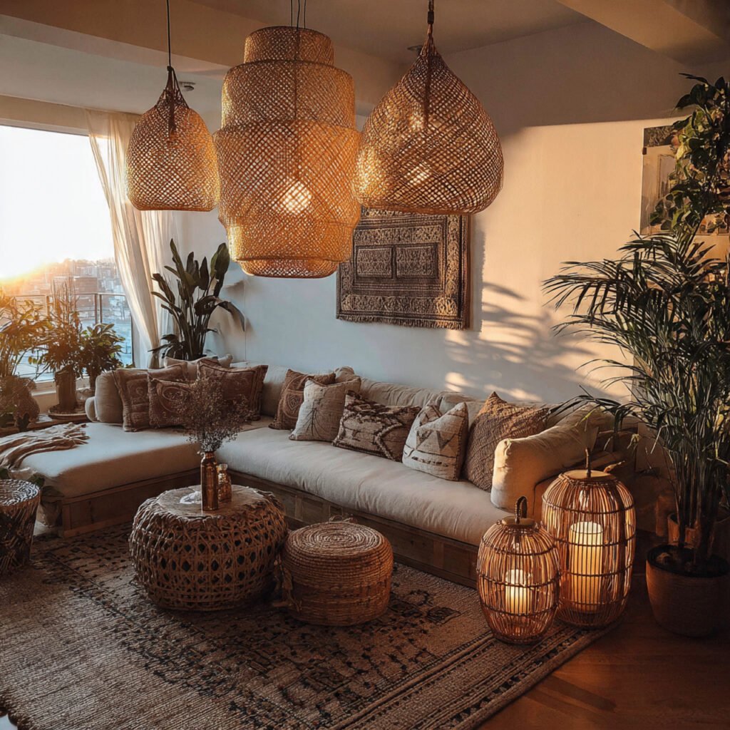 Artistic Lighting Living Room Ideas