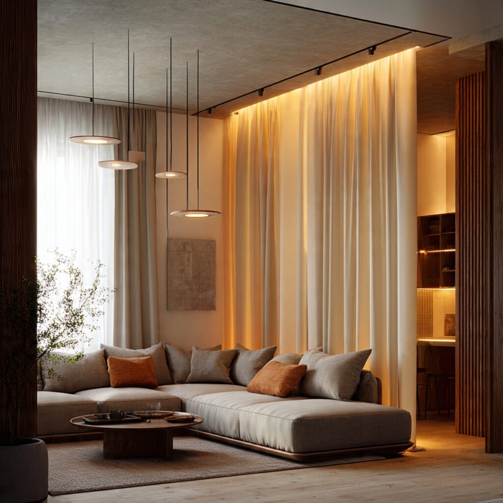 Curtain Partition Ideas