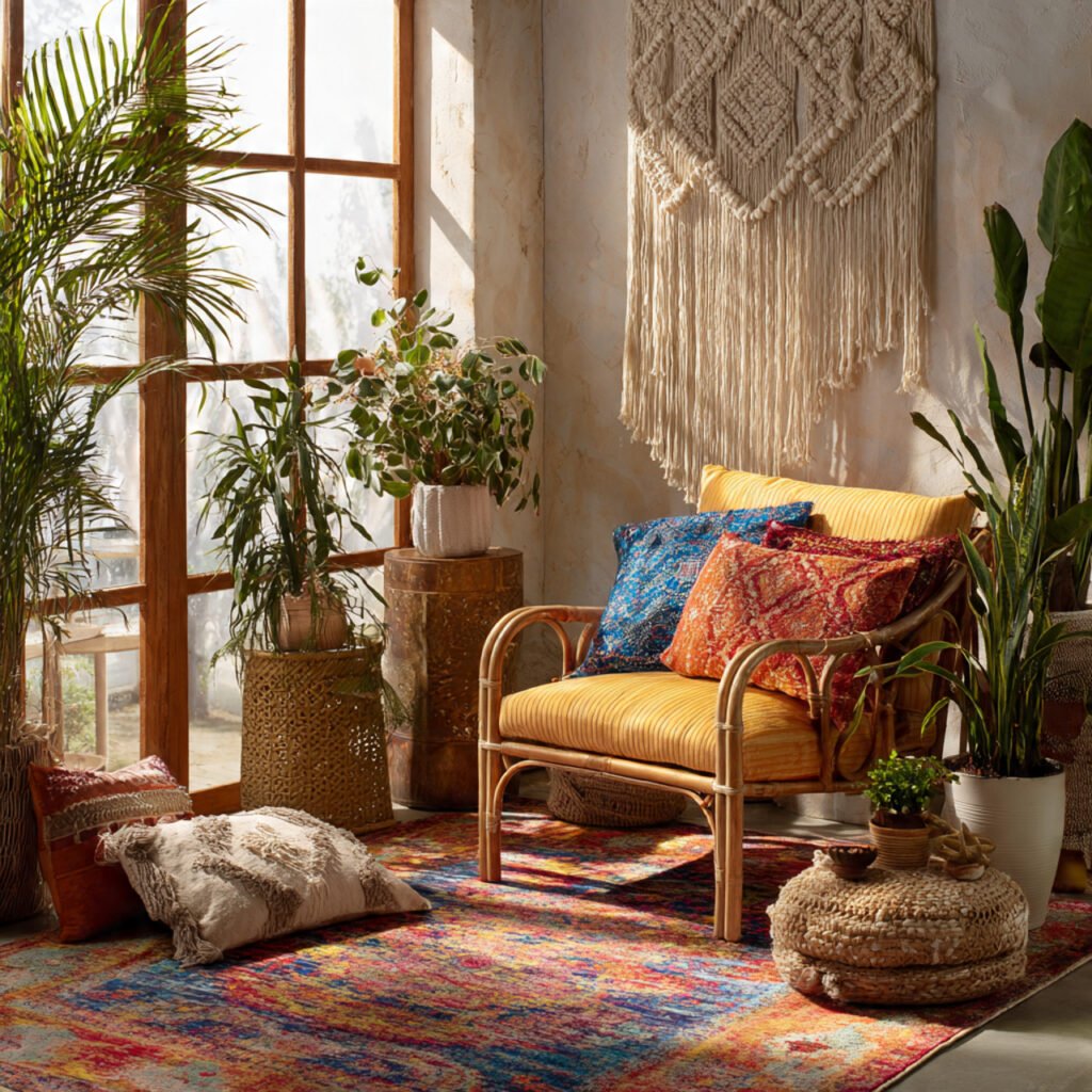 25 Stunning Cozy Living Room Inspirations Ideas for a Warm Home 8 Bohemian Living Room Ideas