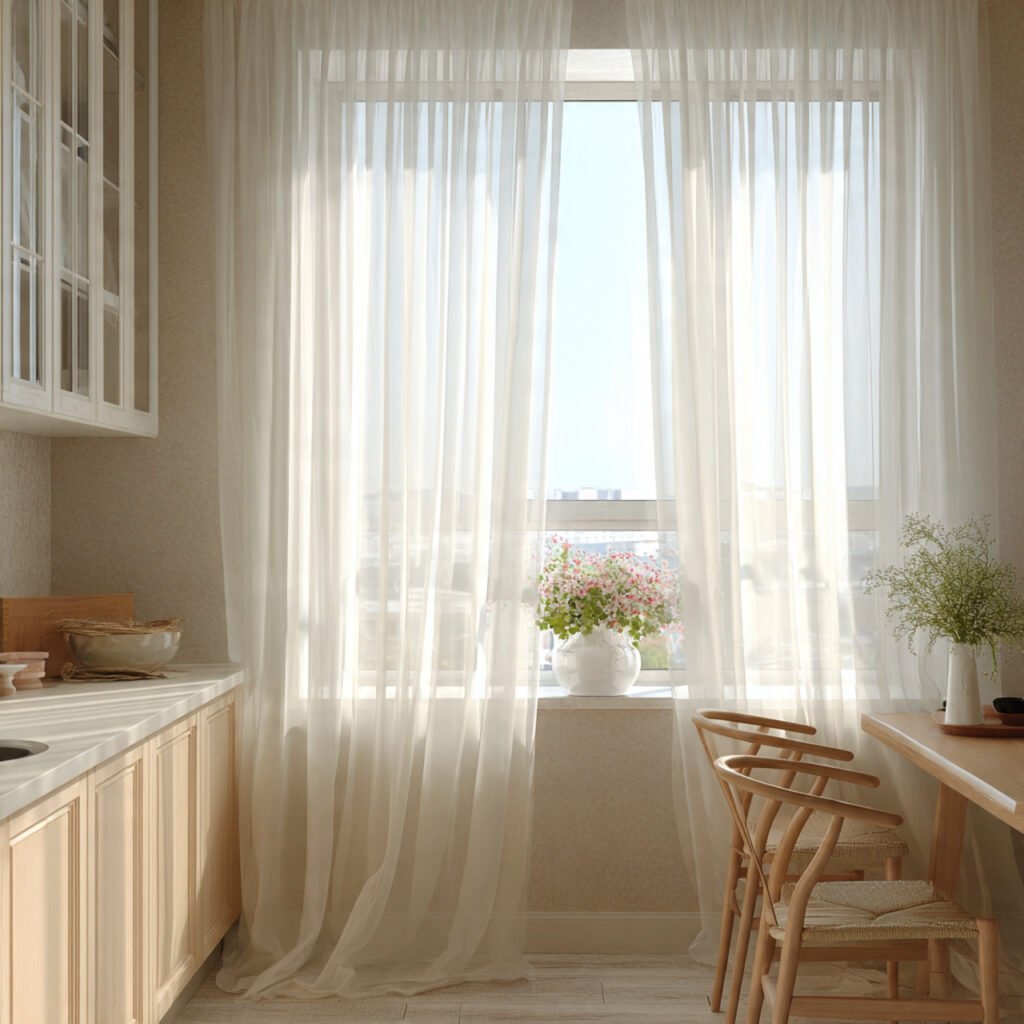 Sheer Curtain Window Ideas