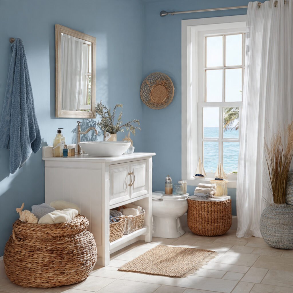 Coastal Accent Wall Ideas