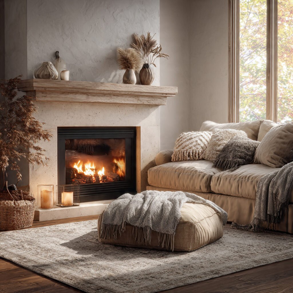 25 Stunning Cozy Living Room Inspirations Ideas for a Warm Home 10 Fireplace-Centered Living Room Ideas