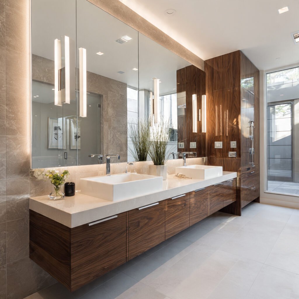 Oversized Vanity Mirrors