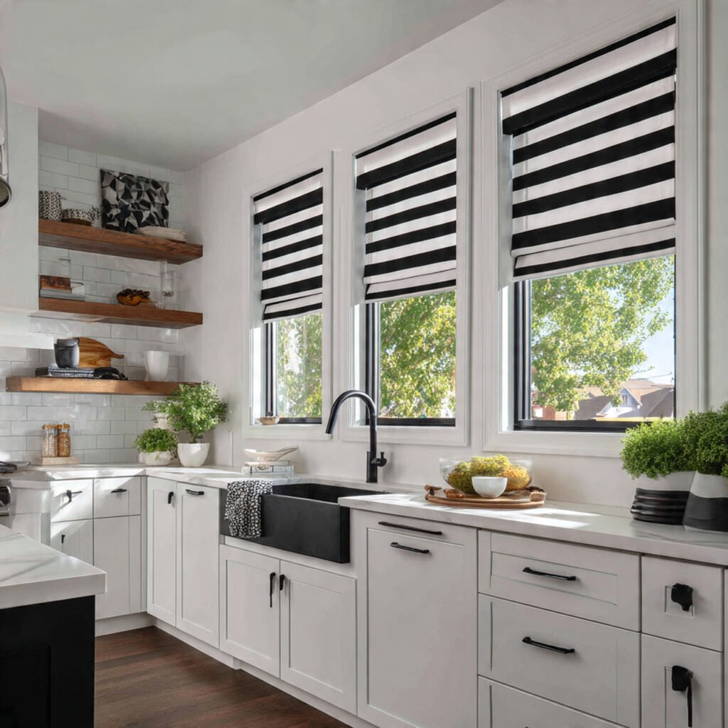 Black and White Window Ideas