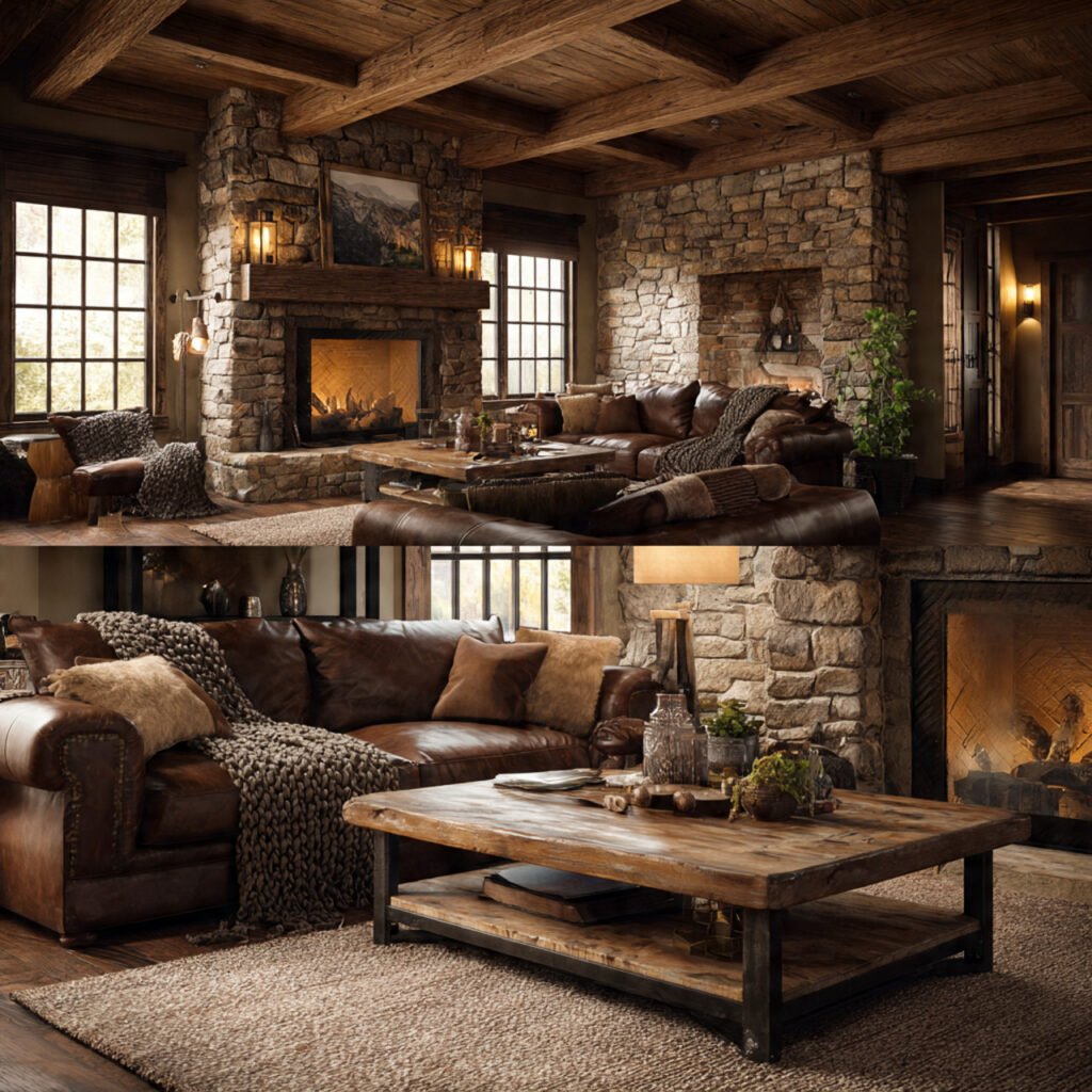 25 Stunning Cozy Living Room Inspirations Ideas for a Warm Home 3 Rustic Living Room Ideas