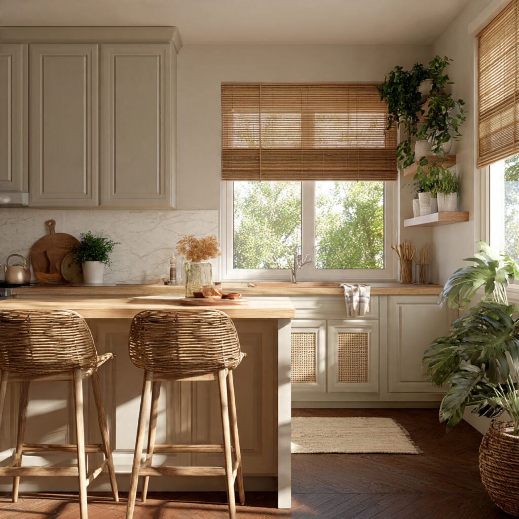 Bamboo Shade Window Ideas