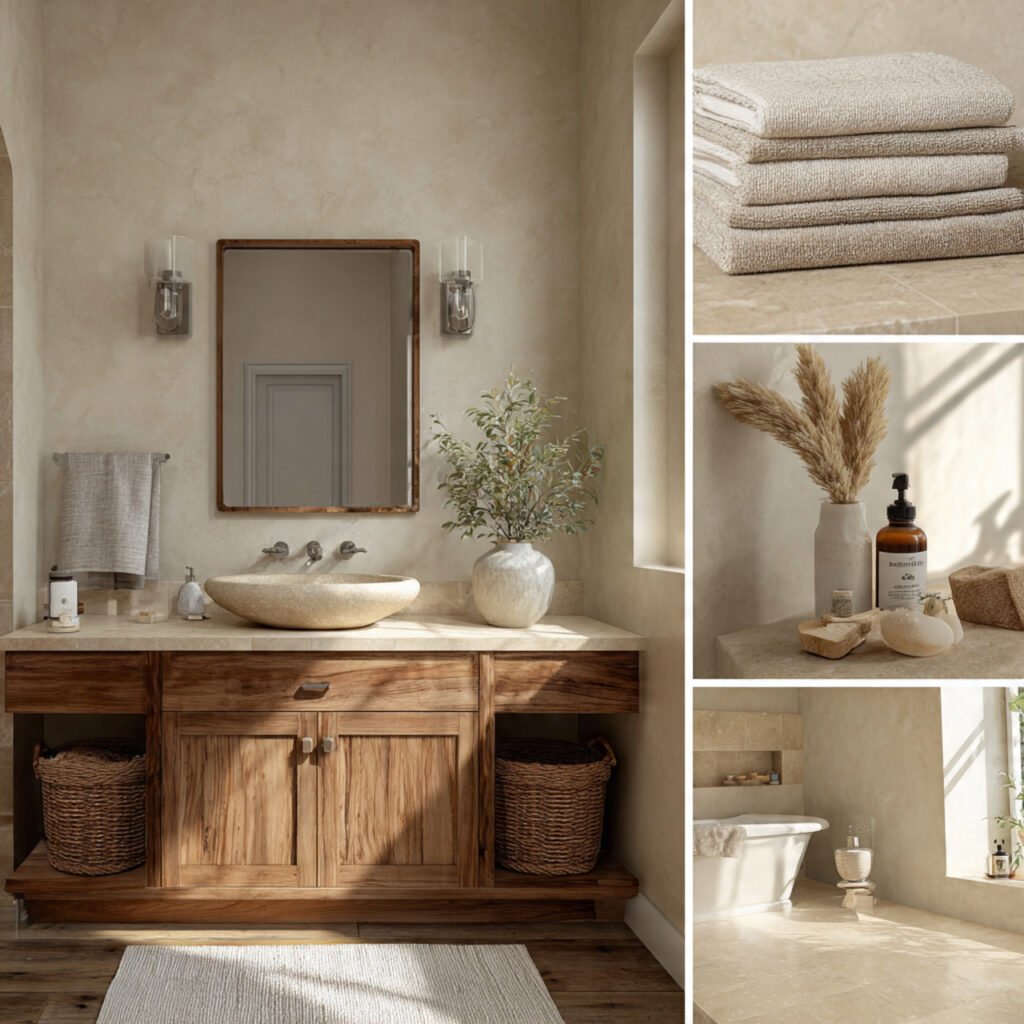 Neutral Tone Bathroom Ideas