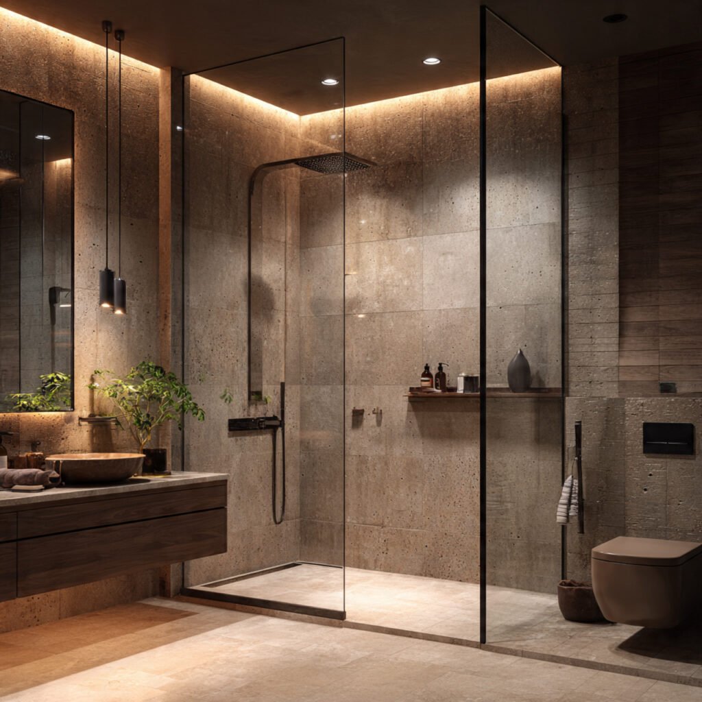 Walk-In Shower Bathroom Ideas