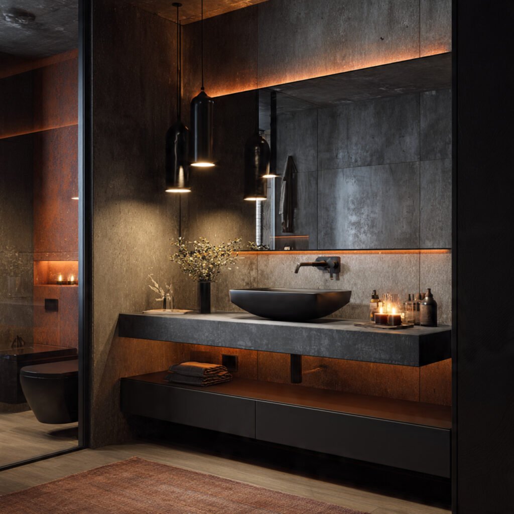 Dark Moody Bathroom Ideas