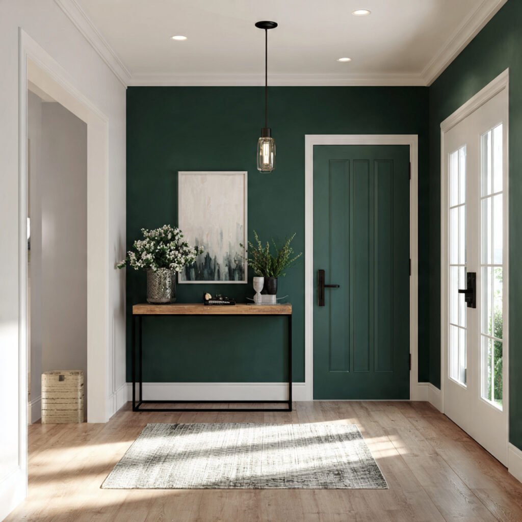 Entryway Accent Wall Ideas