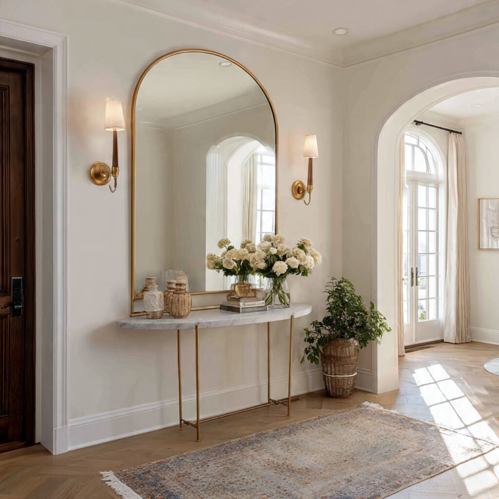 Entryway Mirror Wall Ideas