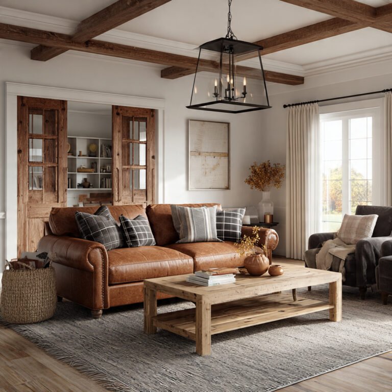 farmhouse living room