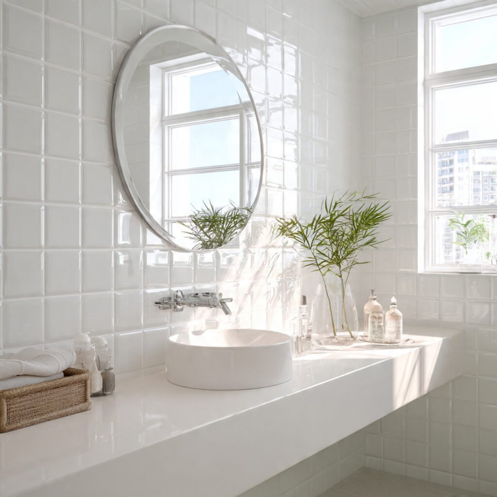 Bright White Bathroom Ideas