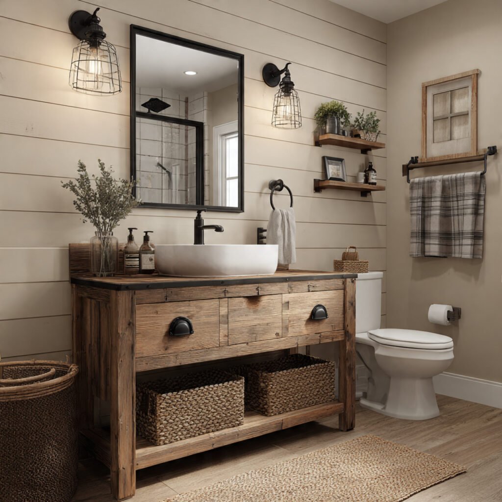 Farmhouse Style Bathroom Ideas